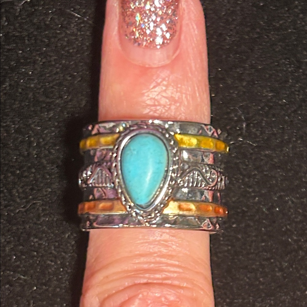 Boho Style Statement Ring - image 5